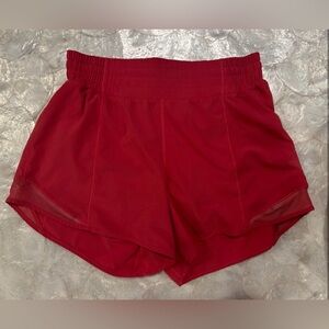 Lululemon Hotty Hot Pink Shorts